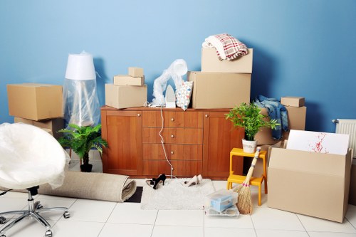 Removal company in Bayswater handling a residential move