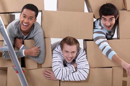 Prepared moving day scene for furniture removals in Bayswater