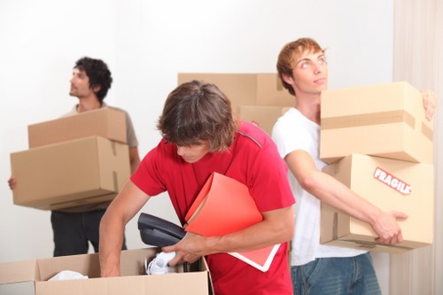 Small local move with boxes and furniture in Bayswater