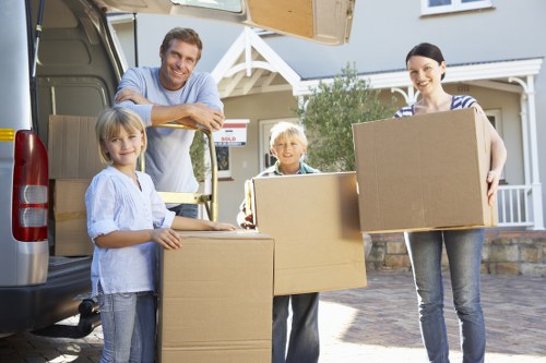 Bayswater removal service handling furniture and boxes with care