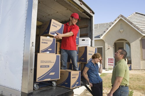 Local Bayswater move with furniture and boxes being loaded