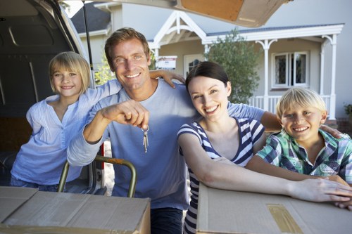 Careful furniture handling during a house removal in Bayswater