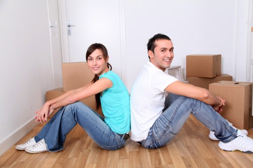 Professional removal van service in Bayswater
