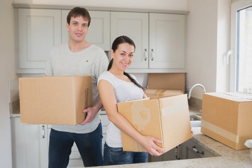 Careful packing for a Bayswater house move